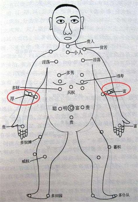 手臂內側痣|痣相圖解：手臂上長痣代表的含義